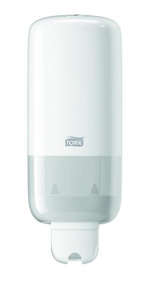 Zeepdispenser S1-Box 1 liter Wit kunststof